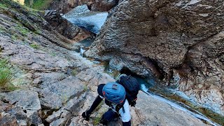 越後駒ヶ岳の名渓　滝ハナ沢