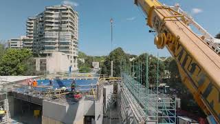 Ascham School | Fiona Redevelopment Project | Columns Installation