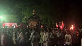 吉田の火祭り　富士浅間神社　2023.8.27  富士山