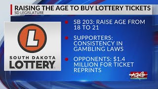 Bill to increase lottery ticket age passes committee