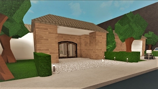 Roblox Bloxburg House Build Suburban House Part One - 
