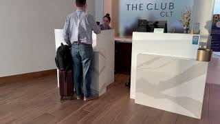 Airport Lounge Tour : The Club CLT