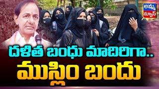 దళిత బంధు మాదిరిగా..ముస్లిం బందు..! | 1 Lakh Rupees to Muslim Minorities | Cm KCR | Amma News