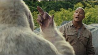 Angry Gorilla Attack Scene - (Hindi) | Rampage (2018) 4K Movie Clip