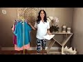 sport savvy french terry eyelet short sleeve shirt on qvc