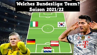 Bundesliga Vereine erraten an nur 5 Spielern - Saison 2021/22 ⚽ Fußball Quiz 2021