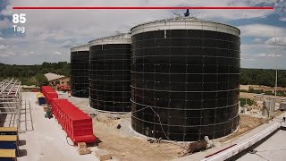 Errichtung der 7,5 MW-Biogasanlage in Korsun-Schewtschenkivskyj