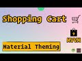 9. Shopping Cart (MVVM) - Material Theme & Colors