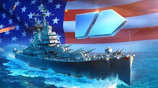 戰艦世界 WOWS【艦長的日常】-歷經千辛萬苦(?)後終於爬出首艘X階巡洋?? 美巡洋 USS Worcester!! #解鎖超級艦艇 #美輕巡線【日常練船直播】#98