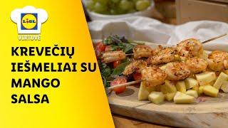 Tailandietiški krevečIų iešmeliai su mango salsa | Lidl Lietuva