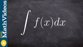 What is an integral and it's parts