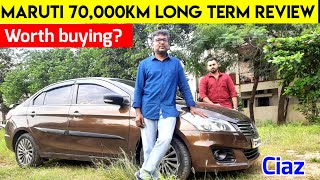 70,000KM Maruti Ciaz long term user review - Expensive to Maintain? | Birlas Parvai