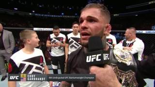 UFC 207: Cody Garbrandt Octagon Interview