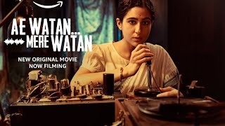Ae Watan Mere Watan - Announcement | Sara Ali Khan | Amazon Original Movie | REACTION REVIEW