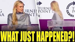WATCH: Erika Kirk SCREAMED AT TO HER FACE, LEAVES Stage!