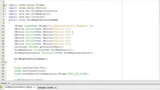 Java Programming Tutorial -GridBagConstraints-43- int anchor