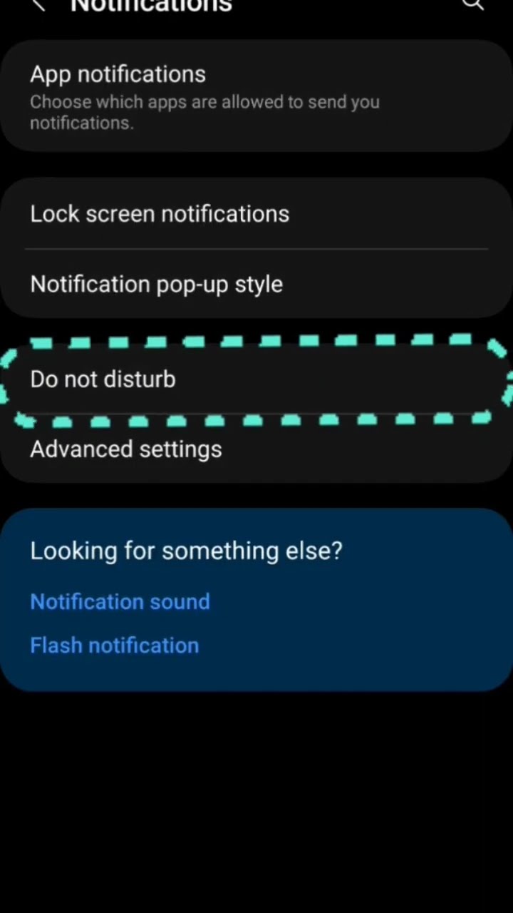 How to enable Do Not Disturb in Samsung Do Not Disturb kaise on kare #samsung #shorts