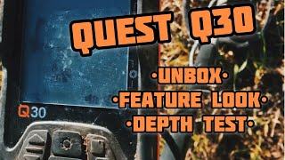 Quest Q30 [Unboxing - feature look - Depth test]