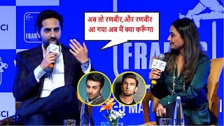 Ayushmann Khurrana Was Scared By Ranbir Kapoor And Ranveer Singh Before Entering In Bollywood