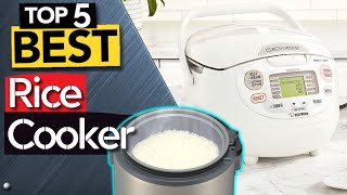 ✅ TOP 5 Best Rice Cooker: Today’s Top Picks