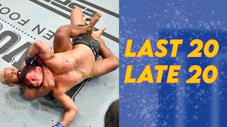 The Final 20 Seconds of 20 DANGEROUSLY LATE UFC Stoppages
