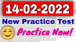 IELTS READING PRACTICE TEST 2022 WITH ANSWERS | 13.02.2022