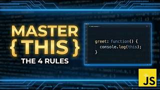 JavaScript "this" Keyword Explained Simply (4 Rules to Master It)