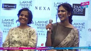 Malavika Mohanan As Showstopper For Padmaja At Lakme Fashion Week | Bollywood | YOYO Cine Talkies