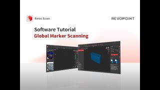 Revo Scan 5 Tutorial: Global Marker Tracking Mode