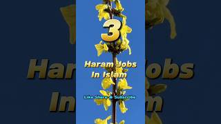 3 Haram Jobs In Islam #ytshorts #short#shorts#viralshort#viralshorts#islamicshorts#quotes#facts