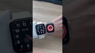 Сравнение Apple Watch 40mm и 44mm