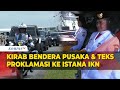 [FULL] Iring-iringan Bendera Merah Putih & Teks Proklamasi Menuju Istana IKN Jelang HUT ke-79 RI