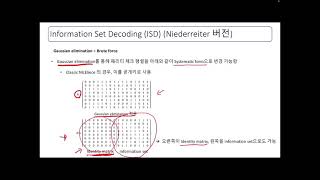 Information Set Decoding + Quantum