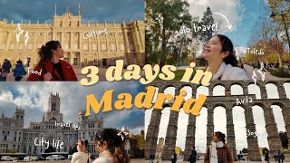 Solo in Spain: 3 Days of Food, History, and City Life in Madrid + Day tour to Toledo, Segovia, Avila