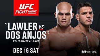 Robbie Lawler v Rafael Dos Anjos - UFC on Fox 26