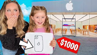 I’LL BUY WHATEVER YOU CAN DRAW AT THR MALL SHOPPING CHALLENGE 🛒🤑🤞🏼