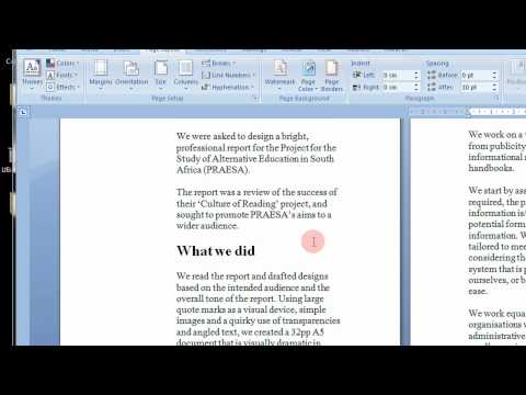 How To Create Printable Booklets in Microsoft Word 2007 & 2010 Step By Step Tutorial How To Create Printable Booklets in Microsoft Word 2007 & 2010 Step By Step Tutorial