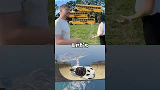 How Many School Buses Can We Stack?