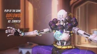 Experience Tranquility: Zenyatta's Play of the Game on Overwatch 2