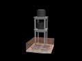 Elevated/Overhead rcc water tank construction.(animated)