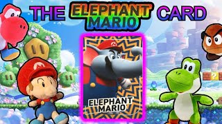 THE ELEPHANT MARIO CARD!! | Super Dylan Plush Show