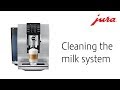 JURA Z6 - Cleaning the milk system