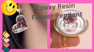 Epoxy Resin Pendant - how to energize your confident