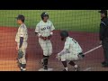 2024年11月 東京六大学野球秋季リーグ 優勝決定戦 早稲田大ー明治大 小澤 周平 選手の第4打席