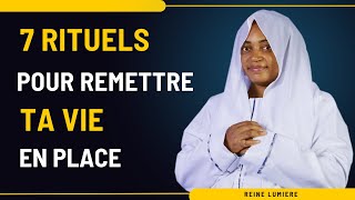 7 RITUELS POUR REMETTRE TA VIE EN PLACE #rituel #spiritualité