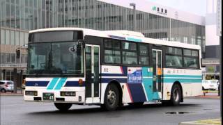 道北バス 日産ディーゼル富士重7E KC-UA521NAN走行音