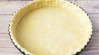 Homemade Quiche Crust Recipe - Best Crust for Quiche Recipes