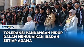 Peristiwa Warga Indonesia Bersalawat Badar di Fatikan di Depan Paus Fransikus #KICKANDY