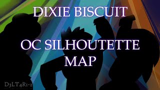 Dixie Biscuit OC Silhouette MAP