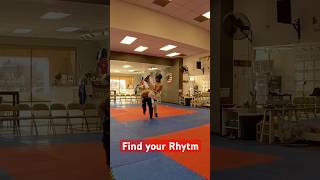 Fine Your Rhythm #martialarts #sportmartialarts #taekwondo #karate #sparring  #taekwondokicks